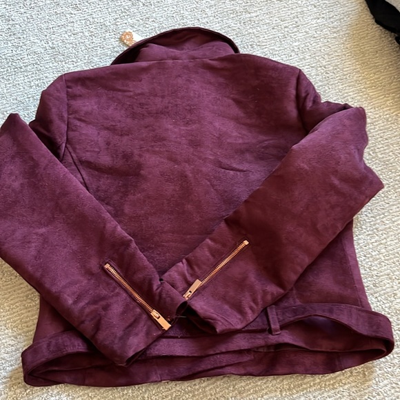 Lauren conrad suede motorcycle jacket - Picture 6 of 6